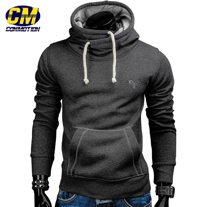 sudaderas con cuello alto para hombre