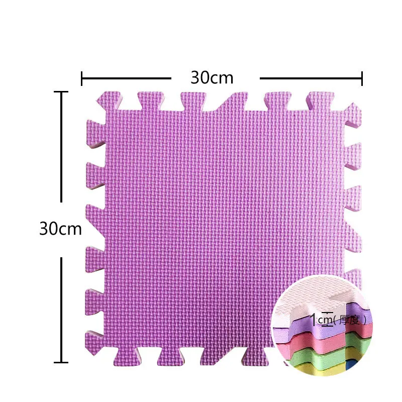 16pcs 30*30cm Baby EVA Foam Puzzle Play Mat /kids Rugs Toys Carpet for Childrens Baby Exercise Floor Tiles