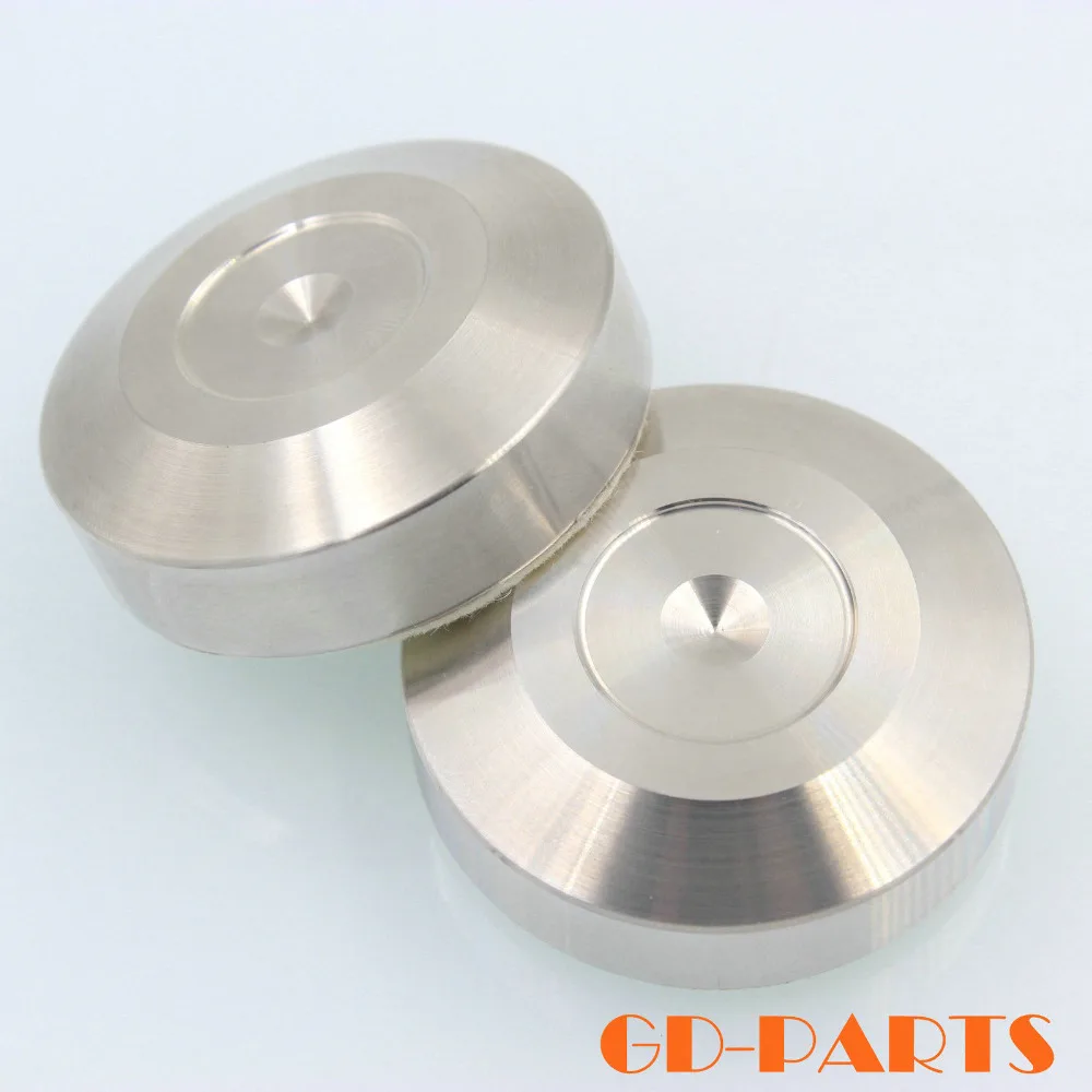 

GD-PARTS 1PC 49x15mm Machined 304 Stainless Steel Isolation Spike Feet Pad Mat Floor Base For DAC CD Amplifier Turntable Speaker