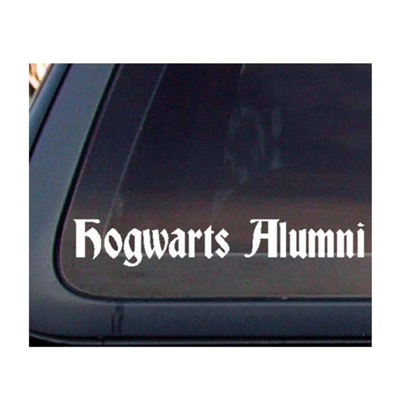 Harry Potter Hogwarts Alumni Car Decal / Stickercar decalcar decal