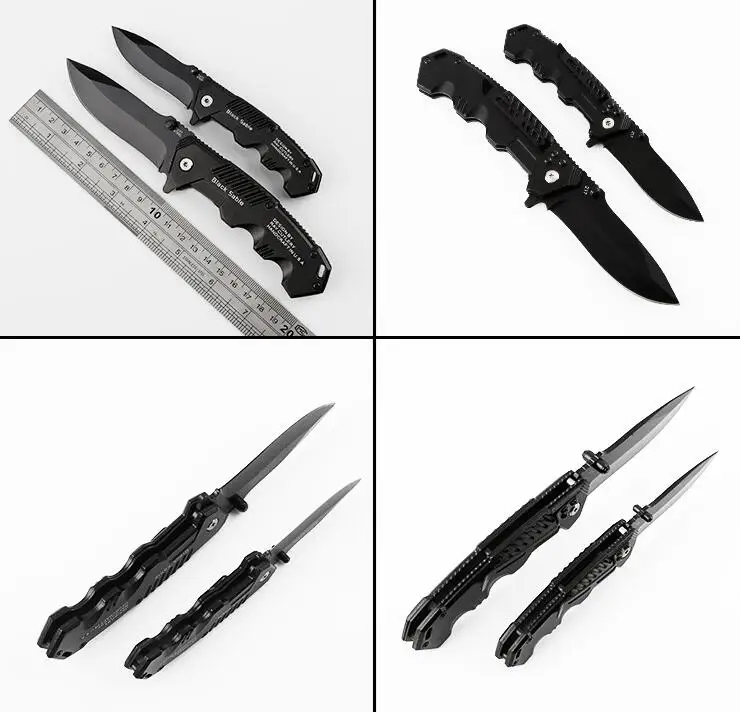 LG217 холодный черный стальной складной нож Jackknife походные охотничьи Тактические