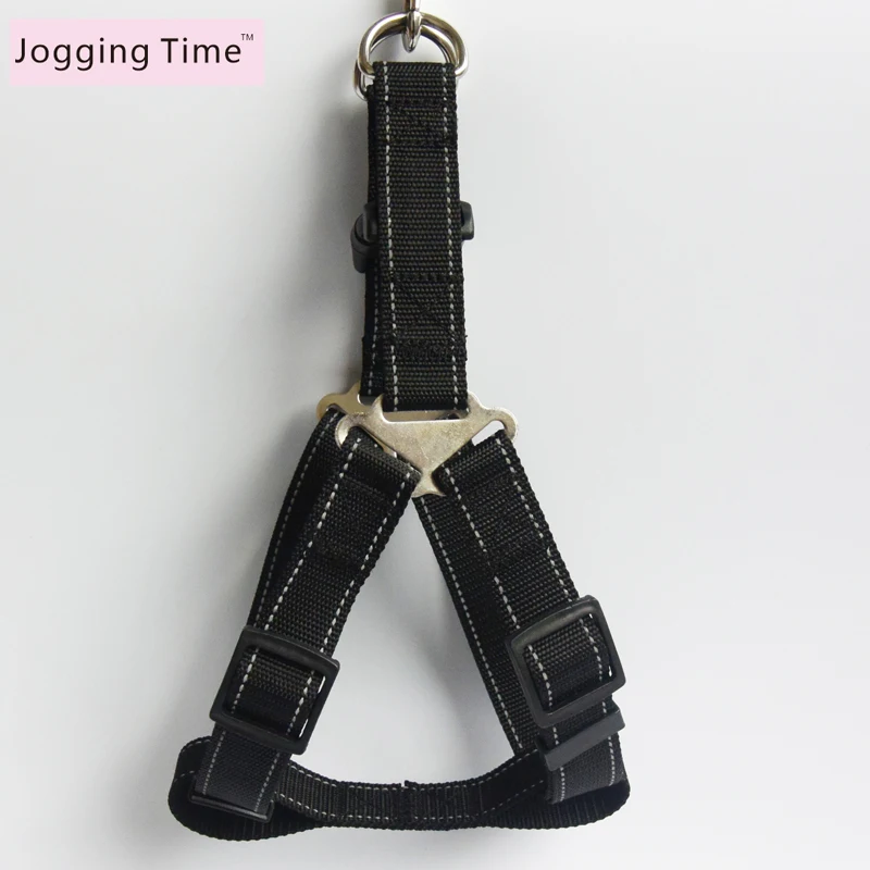 

Reflective Nylon Dog Harness Adjustable Pet Chest Back Traction Belt Medium Large Harnesses Dogs Harness Pet Dog Accessories