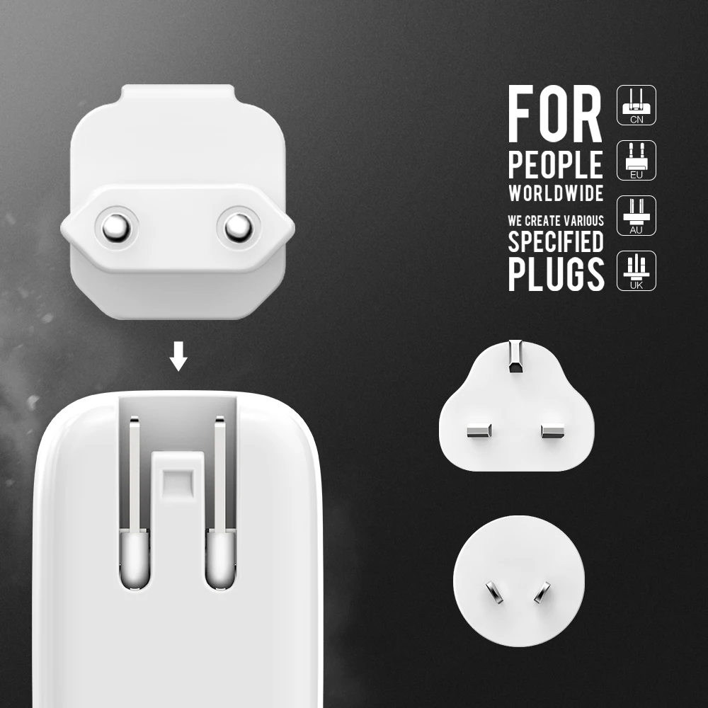 LDNIO A2205 2.4A USB الولايات المتحدة التوصيل السفر الهاتف المحمول شاحن الجهاز اللوحي مع Led تاتش ليلة الخفيفة لشحن الأجهزة الكهربائية LDNIO A2205 2.4A USB الولايات المتحدة التوصيل السفر الهاتف المحمول شاحن الجهاز اللوحي مع Led تاتش ليلة الخفيفة لشحن الأجهزة الكهربائية