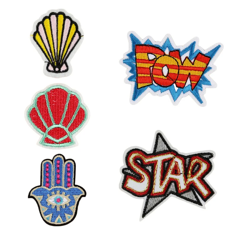 Motif Applique Cloth Accessories Clothes Sticker Patches Fabric Sew on