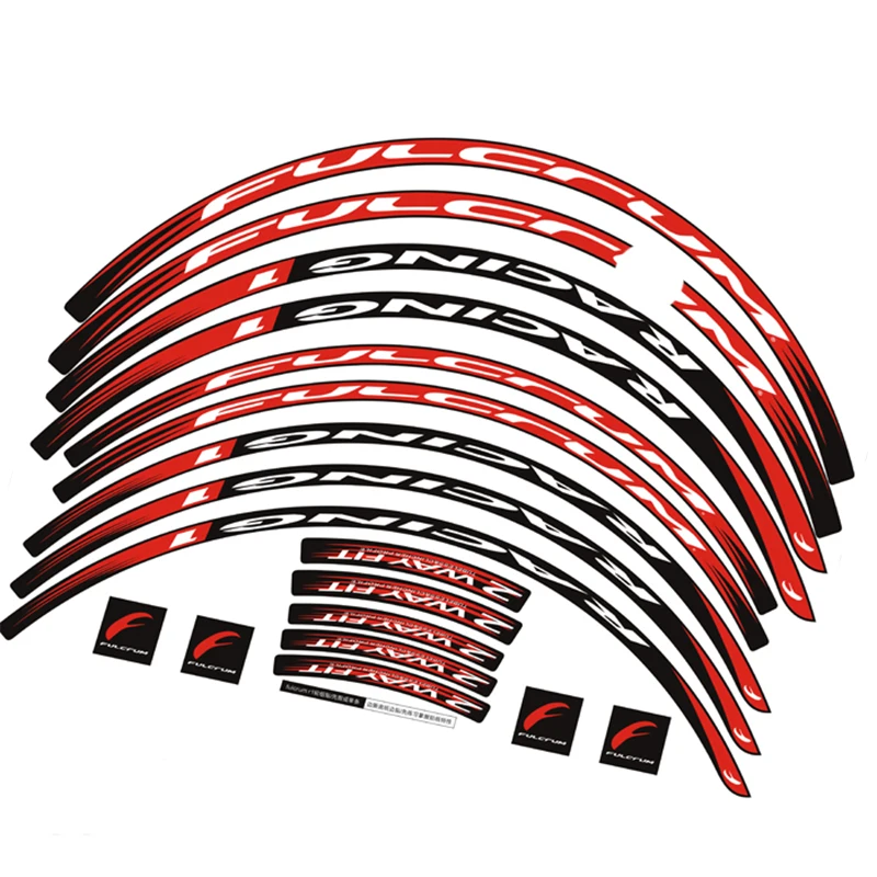 

Bicycle Stickers for Bike R1 Wheel Set Ring Cutter Ring Set Rims Stickers Cycling Wheel Decals Road Bike Wheelset Stickers