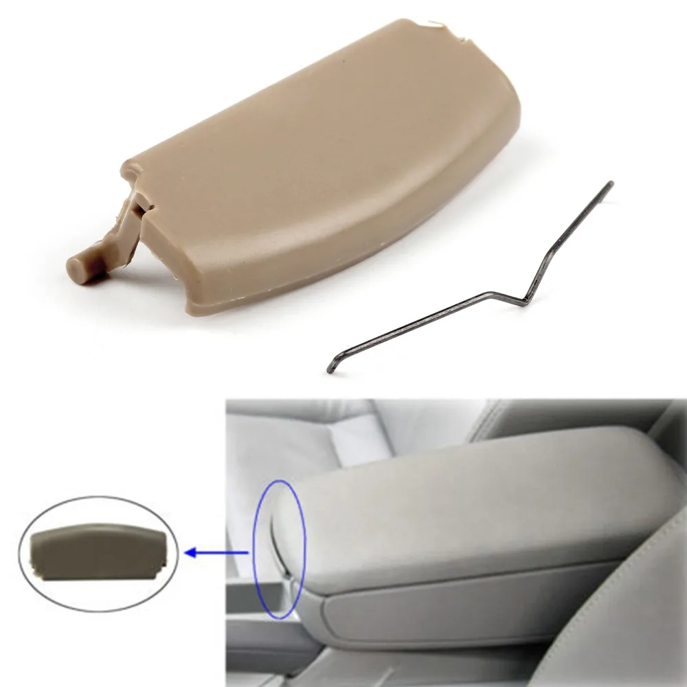 Cubierta de la consola central del pestillo del reposabrazos del coche para AUDI A4 B6 2002-2007 E177B 3 colores Interior del coche partes