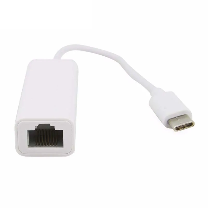 Chielecnal высокоскоростной RJ45 10/100 гигабитный проводной Интернет Кабель USB3.1 тип-c Ethernet сеть для Macbook Windows системы