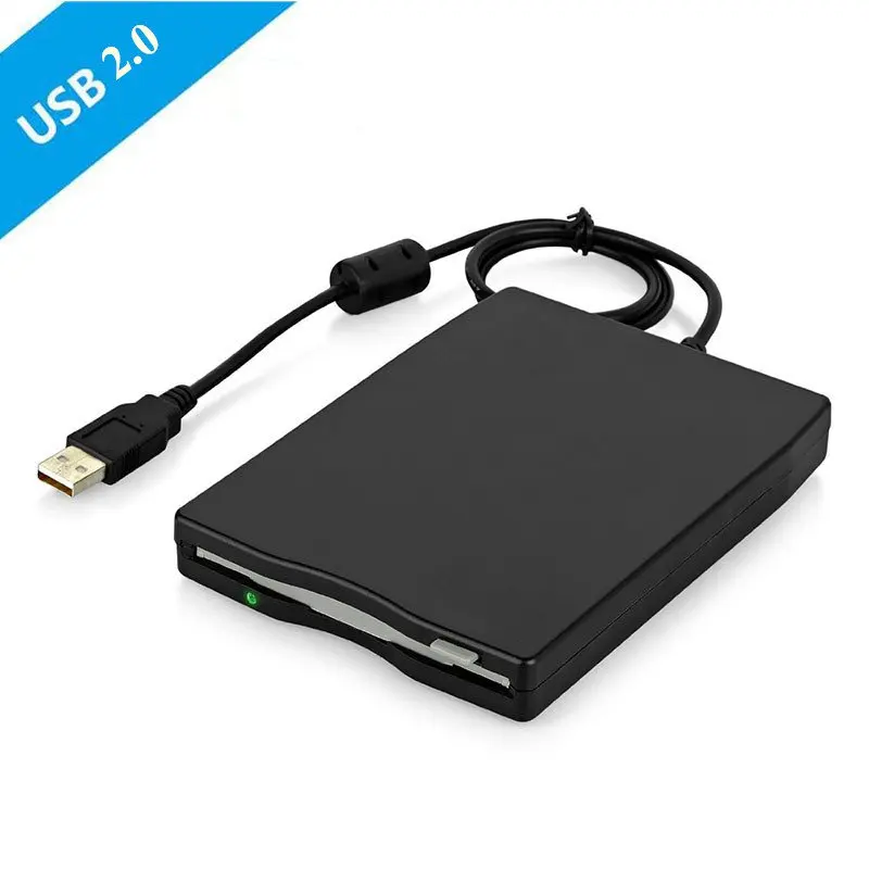3.55 Portable USB External Floppy Disk Drive 1.44 MB FDD SB Floppy Drive CD Emulators No Extra