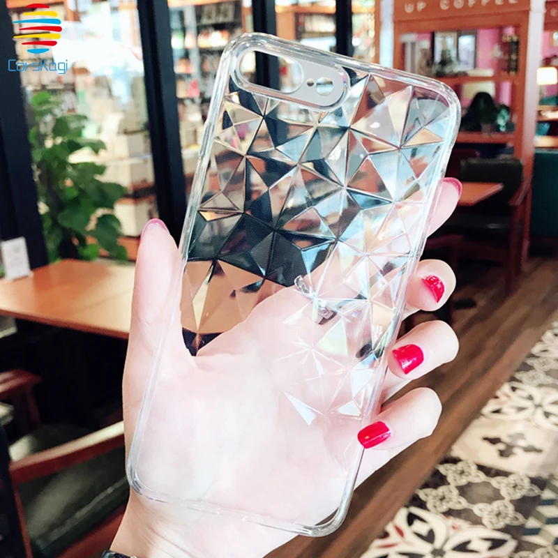 

for Huawei P30 Lite P20 Pro Mate 20 P Smart 2019 Plus Honor 9 Lite 10 10i 8A 8X 8C Pro 3D Diamond Pattern Slim Soft TPU Cases