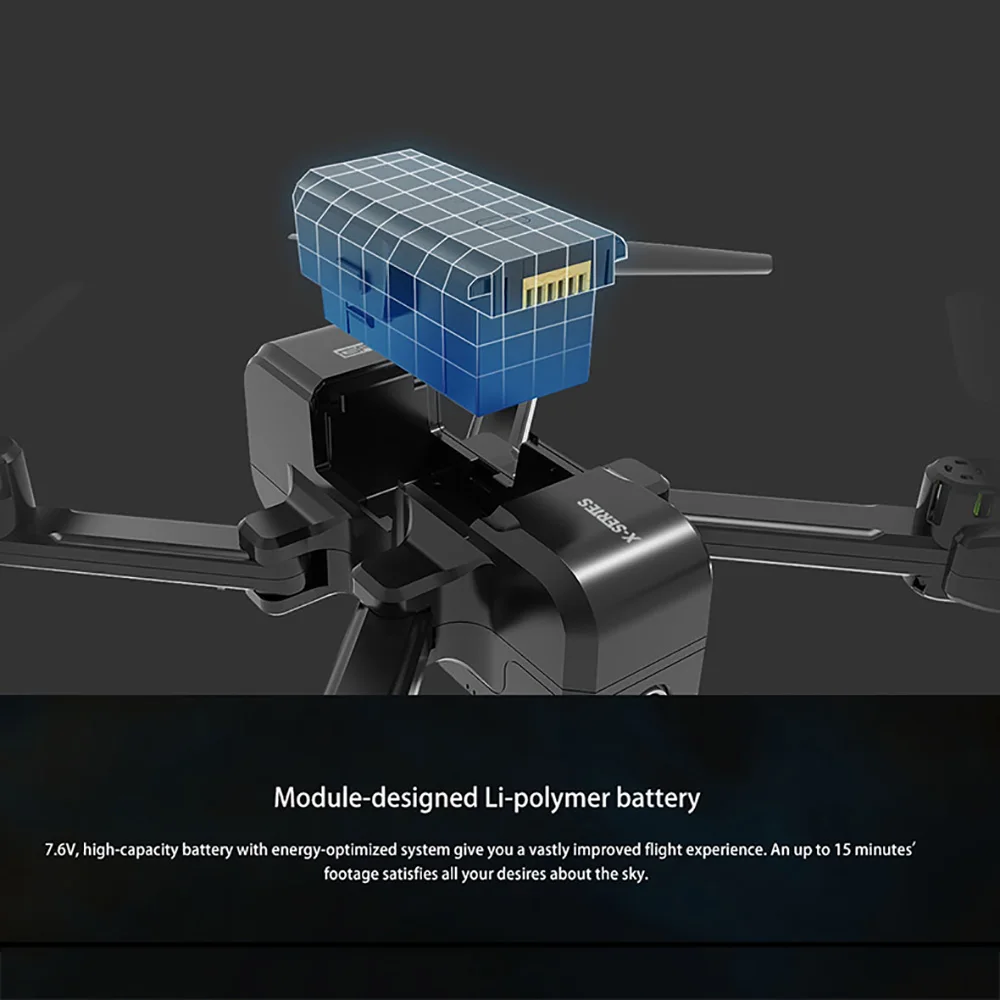 Оригинал MJX X103W RC Drone 2 4G складной gps 5G wifi FPV с 2K HD камерой Безголовый режим