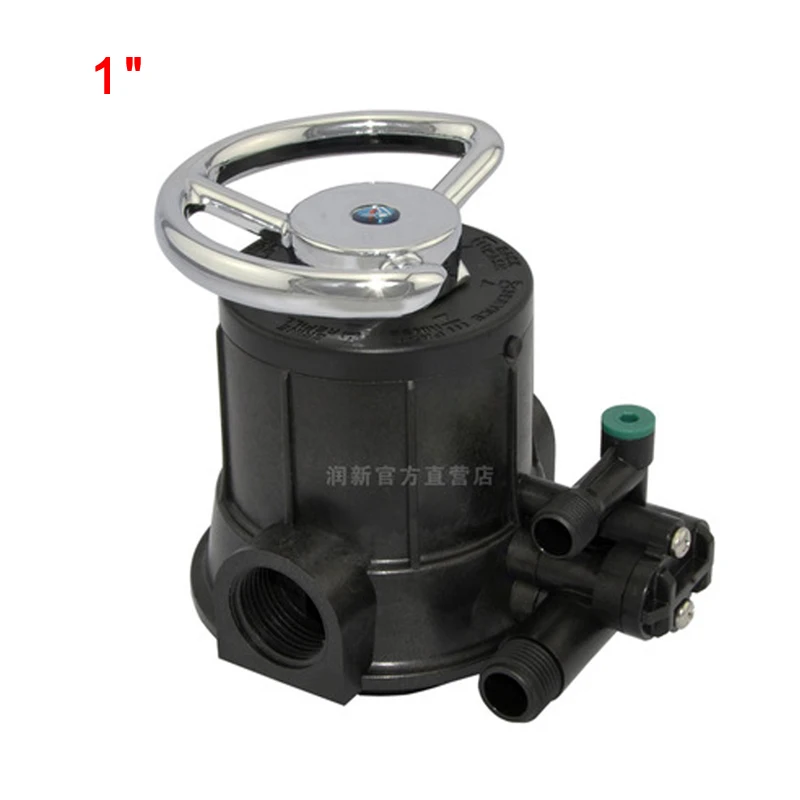 

1" Manual backwash activated carbon filter valve ABS/PPO Multi-port Control Valve for water softener 4 tons F64A