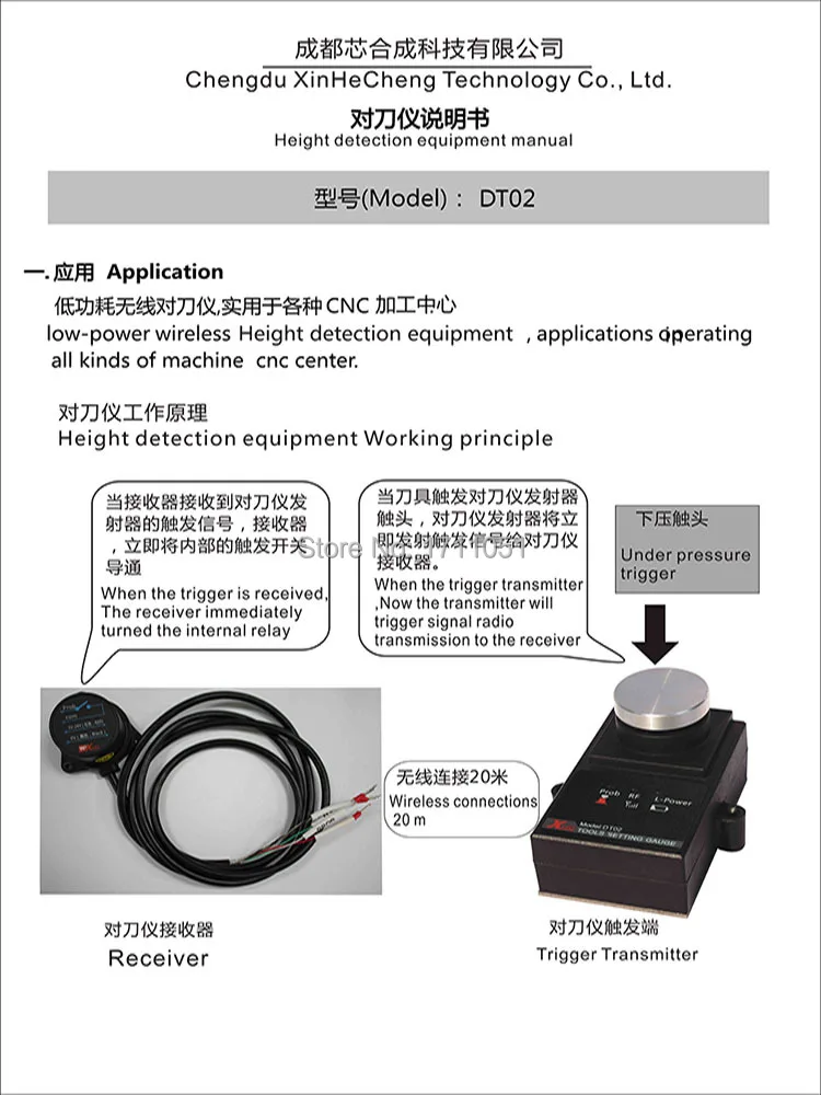  tool setting gauge