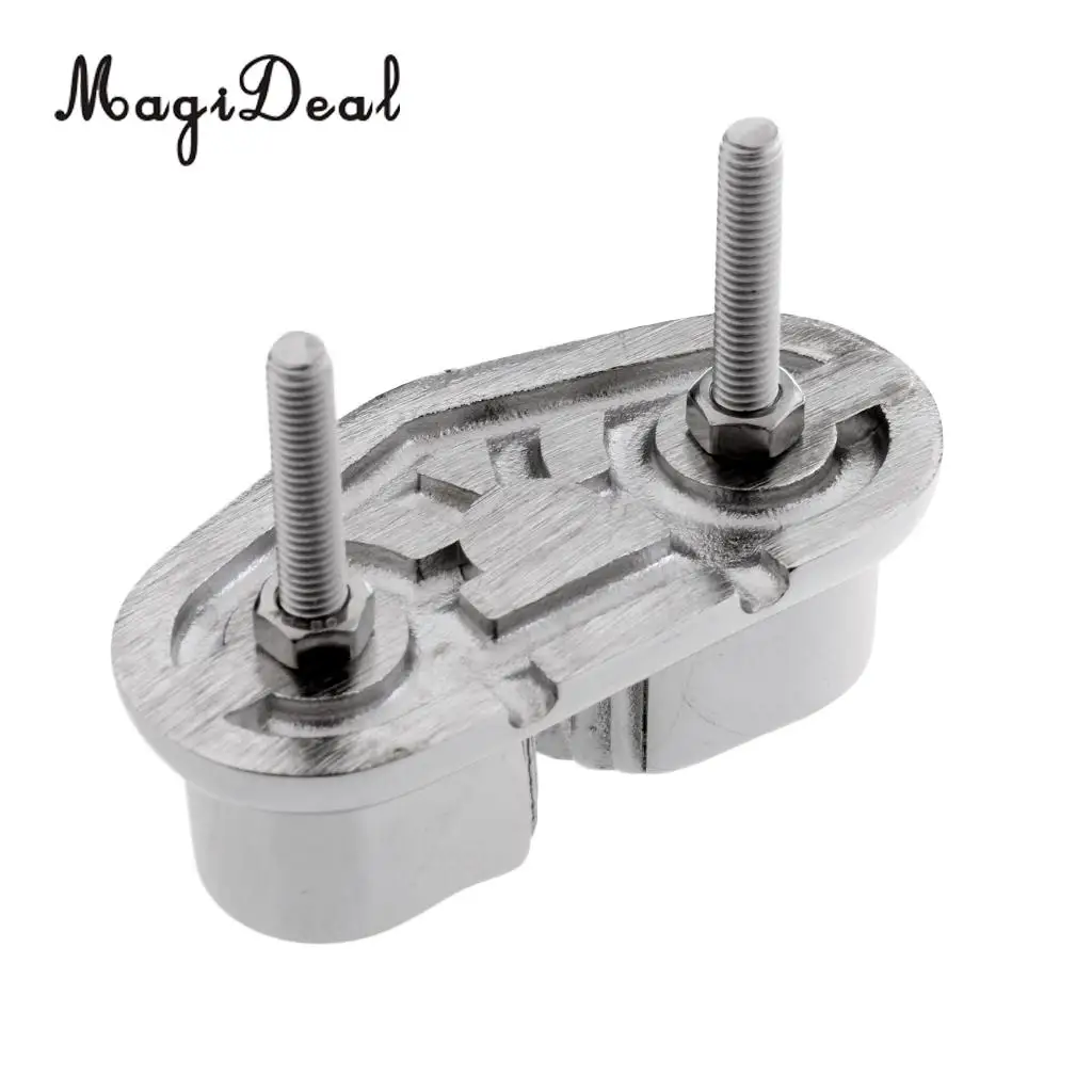 Профессиональная Лодка MagiDeal Cam Cleat с проводом Fairlead 316 нержавеющая сталь для