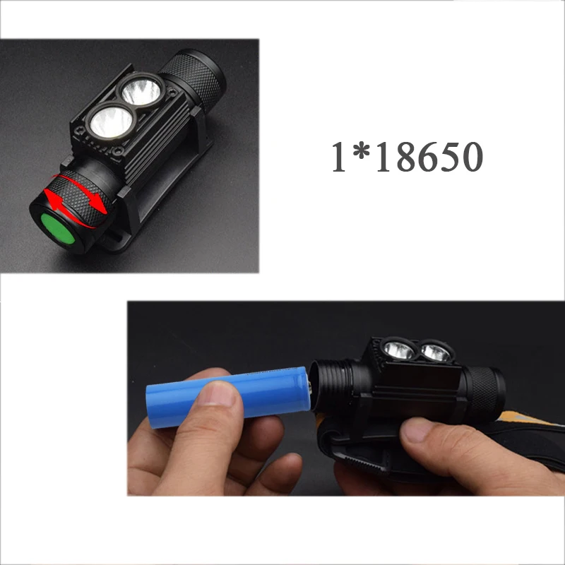 Светодиодный налобный фонарь xm l2 с зарядкой от USB 18650|led headlamp|head flashlightled headlamp usb |