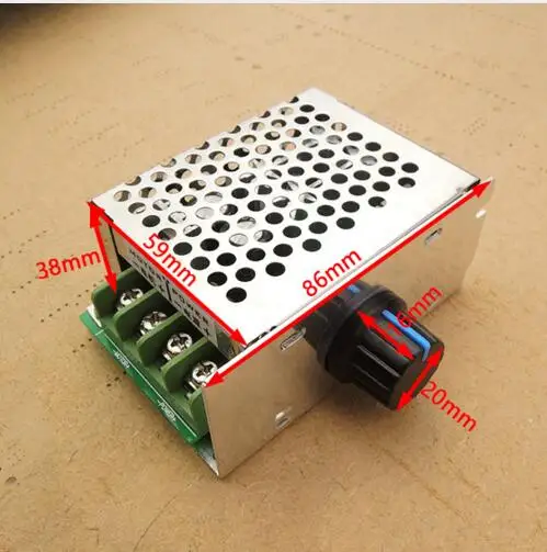 

Dc motor governor 12V24V36V48V high power driver module PWM controller 20A.