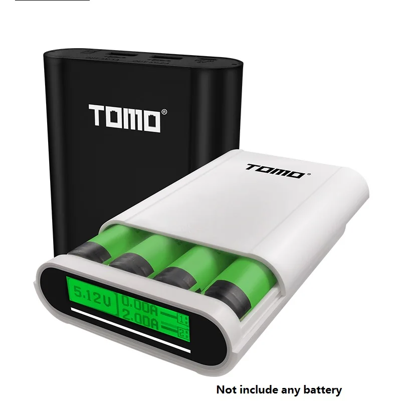 accessory DIY External Mobile Power Bank case smart LCD screen 4 x 18650 Li-ion Battery chargers USB intelligent battery charger accessory DIY External Mobile Power Bank case smart LCD screen 4 x 18650 Li-ion Battery chargers USB intelligent battery charger