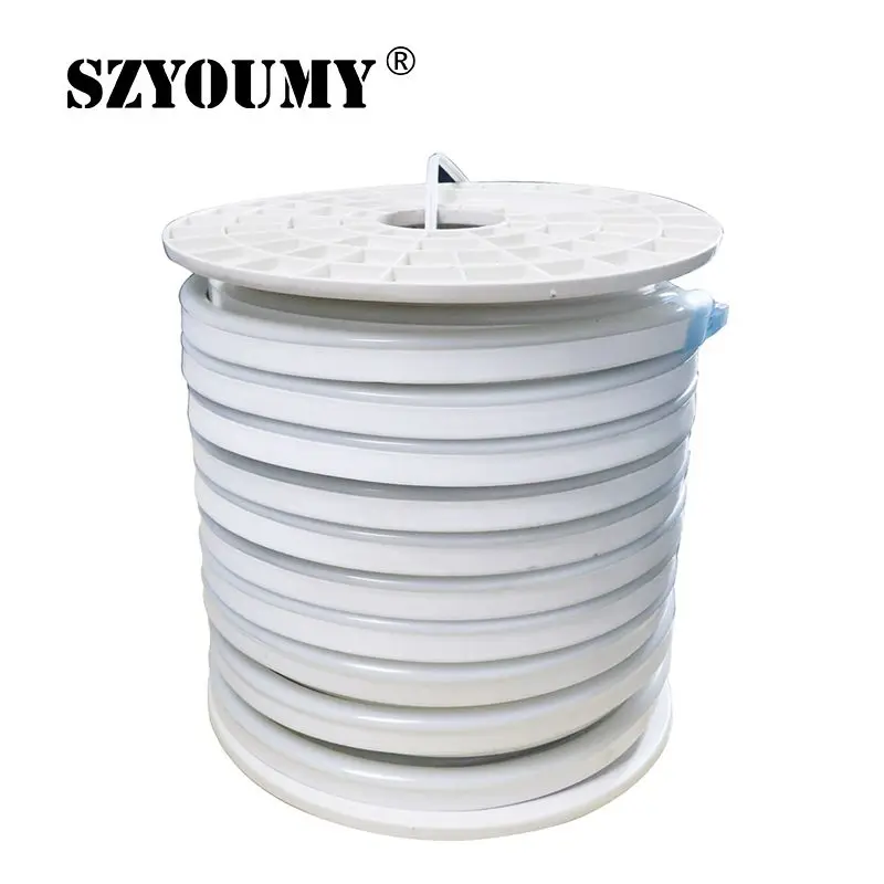 #Best SZYOUMY LED Strip Light Waterproof LED Tape AC 220V 110V SMD 5050 80 LEDs M Flexible Neon Light for Outdoor Lighting with Plug