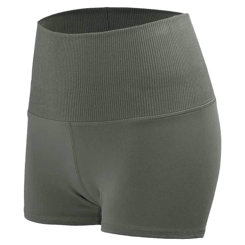 Эластичный Boyleg Body Shaper шорты ремни Сжигание Жира Шорты Высокая талия для фитнеса-MX8 - Цвет: Зеленый