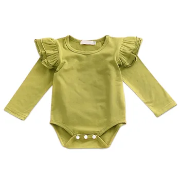 

Cute baby bodysuit baby girl clothes short sleeve long sleeve spring romper bodysuit for baby girls solid casual baby clothes