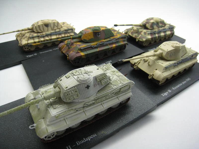 Специальная цена 1: 72 НЕМЕЦКИЙ King Tiger Heavy Tank Budapest Курский Voiron Normandy разнообразные
