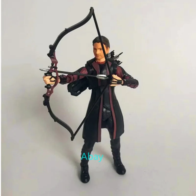 

7" Avengers: Infinity War SHF Hawkeye Clinton Francis Barton Clint Goliath Ronin Clint Superhero PVC Action Figure Toy BOX D34