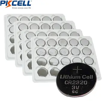 

80PCS per plate CR2320 DL2320 2320 3V 130mah Lithium Button Coin Battery
