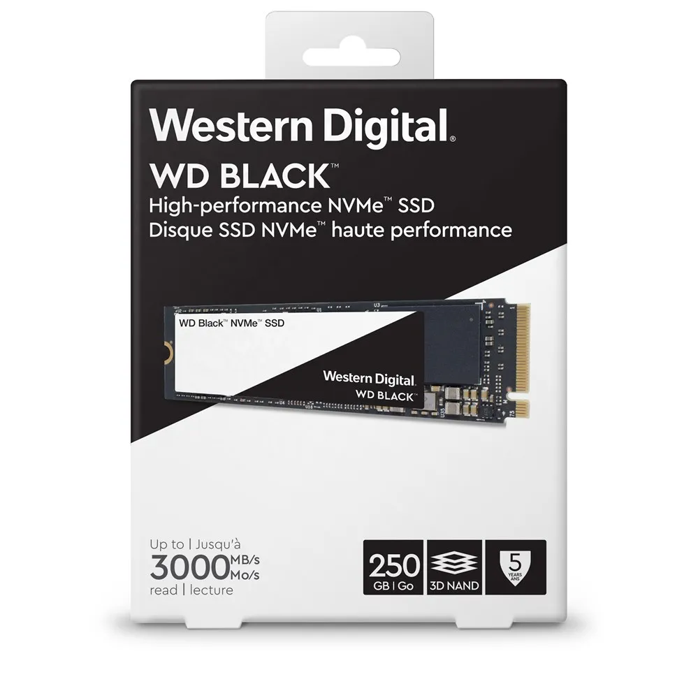 

Western Digital WDS250G2X0C, 250 GB, M.2, 3000 MB/s, 8 Gbit/s