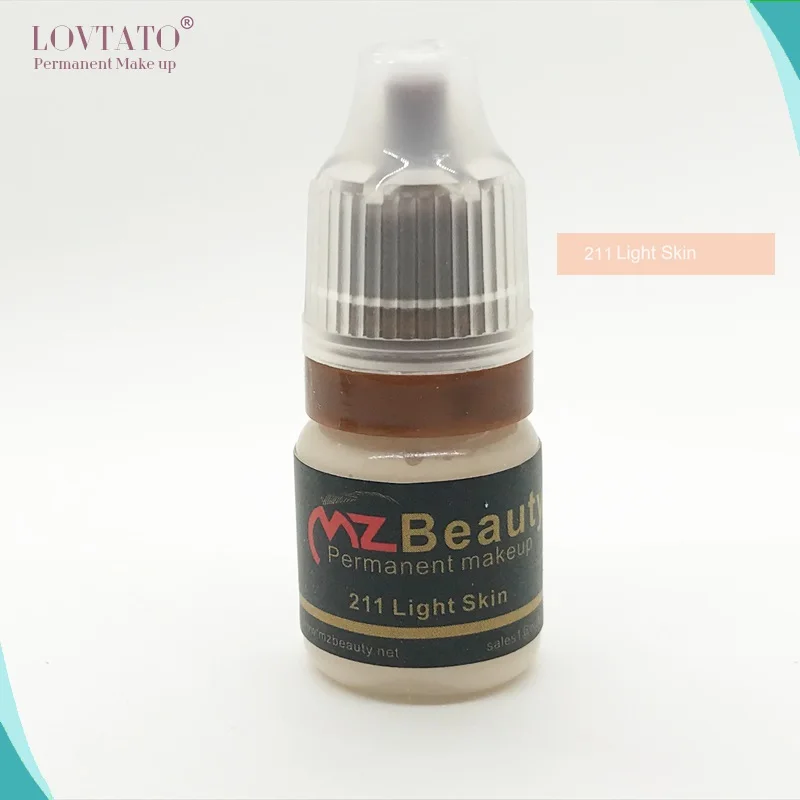 

Professional Tattoo Ink Microblading Permanent Makeup Micro Pigment Eyebrow Eyeliner top microblading pigment light Skin