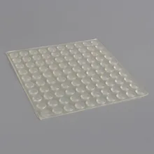 100 шт./компл. самоклеющиеся силиконовые стельки прозрачный полукруглые бамперы Дверь Ящики Шкафа буферные площадки
