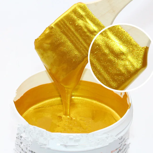Buy 100g/ bottle Hot stamping bright Gold paint,Metal