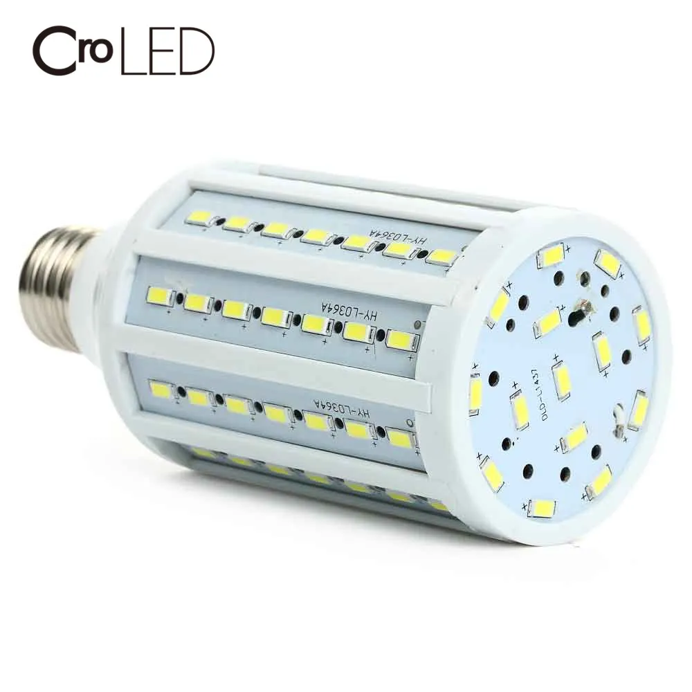 E27 18 Вт 84 * 5730SMD 1200LM 6000-7000 К холодный белый свет светодиодный Кукуруза лампа (AC220-240V)