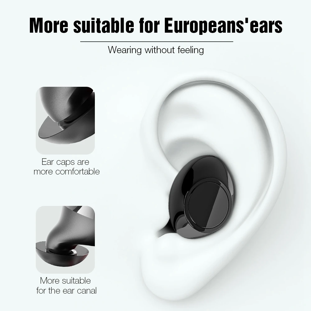 Цена TEBAURRY Bluetooth 5,0 наушники TWS наушники настоящая Беспроводная мини стерео гарнитура Беспроводные наушники с зарядной коробкой для смартфона