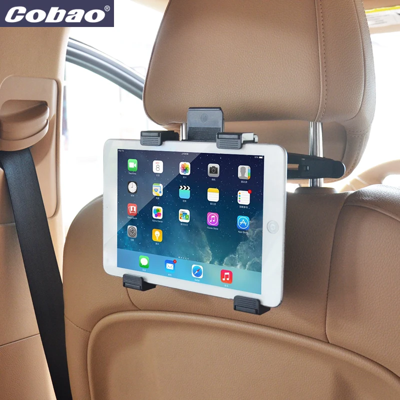 Cobao universal 360 degree rotating Car Back Seat Headrest Mount tablet