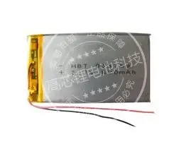 3.7V polymer lithium battery 383450 MP5 MP4 GPS Bluetooth handwriting screen 750MAH Rechargeable Li-ion Cell | Электроника