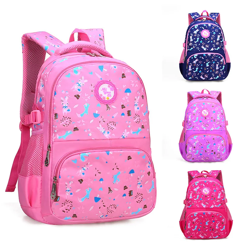 

Children School bags Girls Primary Backpack Kids Orthopedic school backpcak princess schoolbags kids mochilas escolar infantil