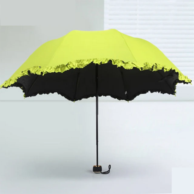 Folding Adult UV Umbrella Rain Women Mini Parapluie Sombrillas Create