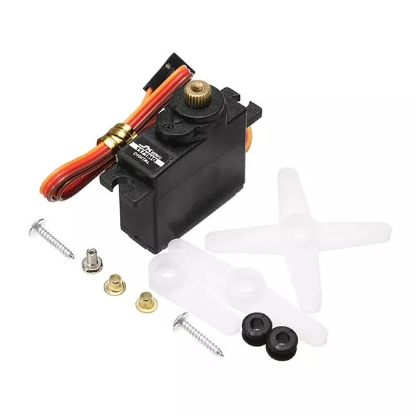 

New arrival JX PDI -1171MG 17g Metal Gear Core Motor Micro Analog Servo for RC Models