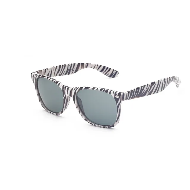 Personality Zebra Stria Frame Sunglasses Men Women Upscale Fashion