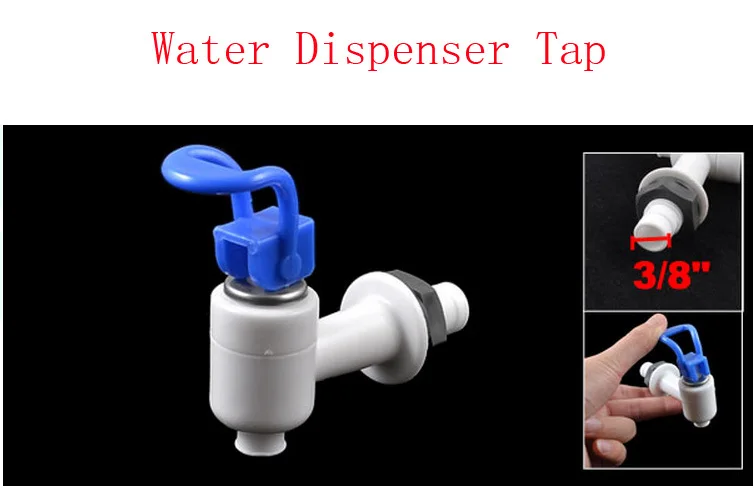 Домашний PT 3/8 &quotМужской резьбовой синий белый водопроводный кран 6 шт|faucet basin|tap