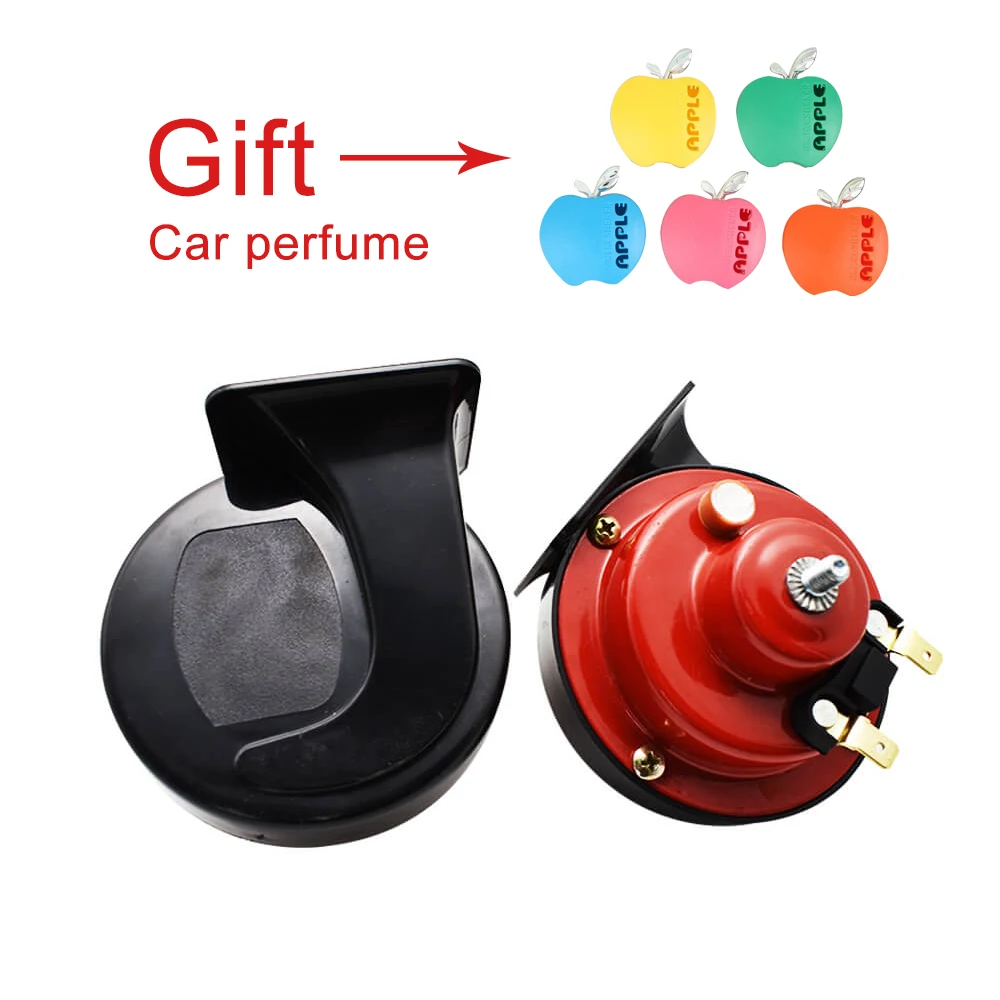 

Loud Car horn 12V Car Styling Parts 110db Waterproof Dustproof Technology Snail Car Speaker Accessories