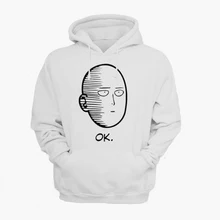 One Punch Man Men and Women Hoodies Anime ONE Oppai Hoodies ONE PUNCH-MAN re-make Fleece Jacket Harajuku Sweatshirts