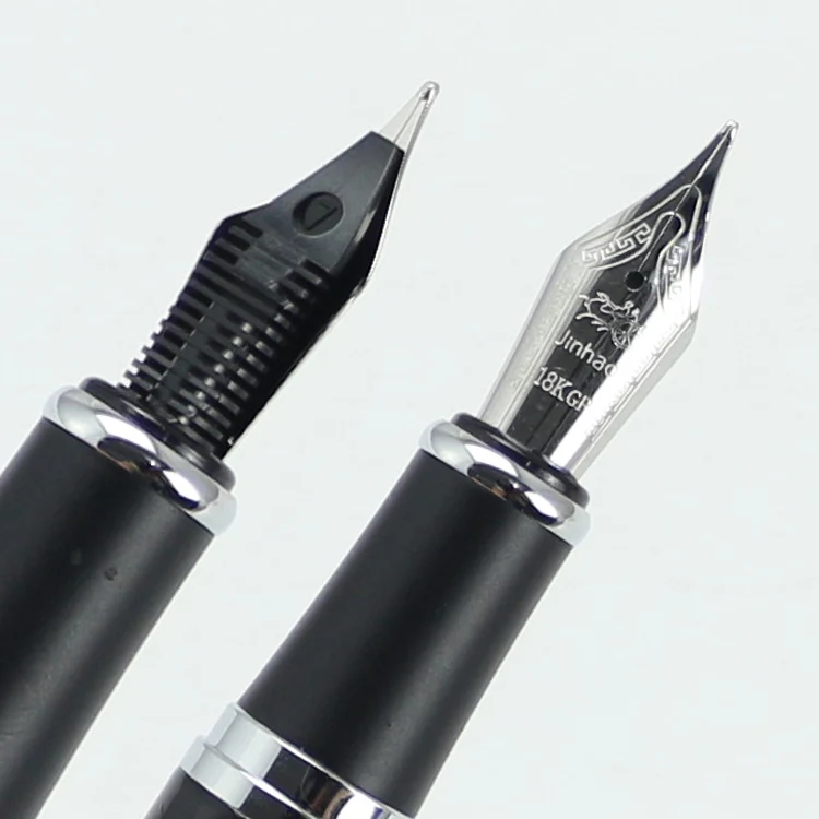 JINHAO X750 несколько Цвета серебряный зажим перьевая ручка без пенал Роскошные школьные канцелярские принадлежности письменный милые ручки