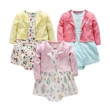 2-Pieces 2017 NewBorn Baby Girls Sets Full Sleeve O-Neck Baby Girls Suits 100% Cotton Baby Clothing Children Sets 2-Pieces 2017 NewBorn Baby Girls Sets Full Sleeve O-Neck Baby Girls Suits 100% Cotton Baby Clothing Children Sets