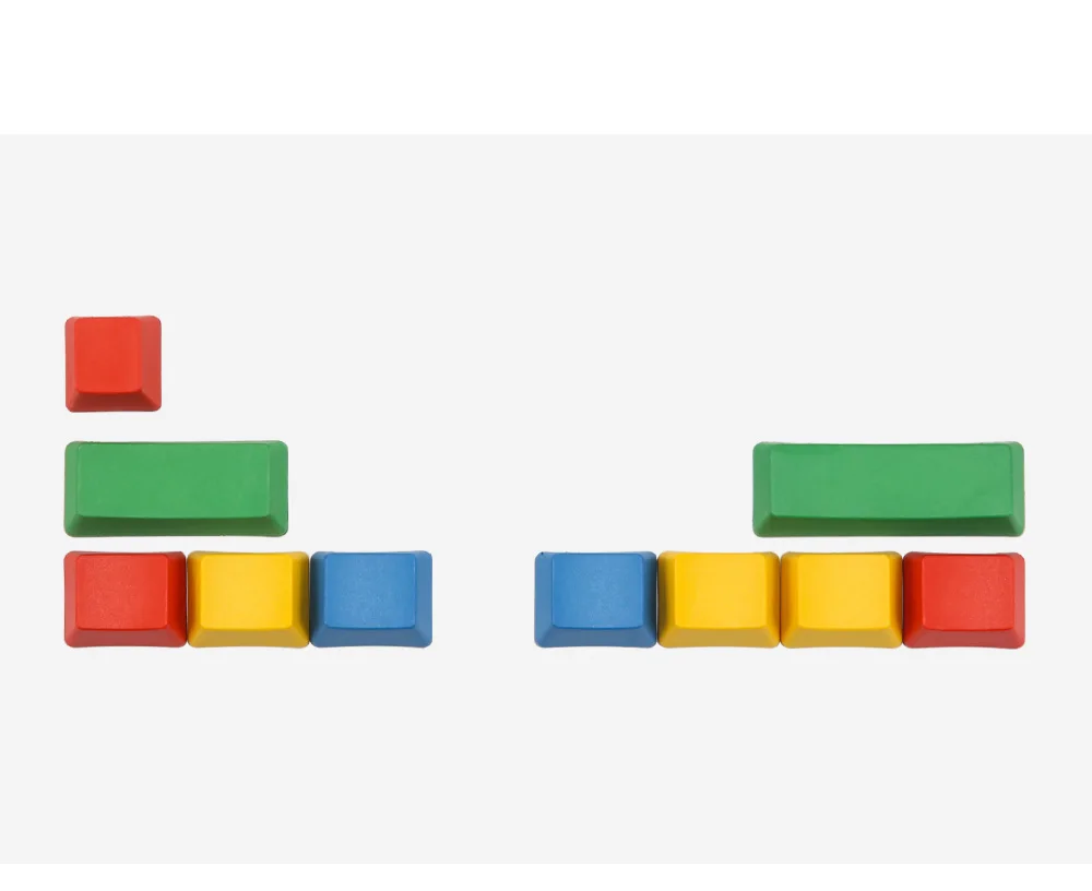 CMYW 10 ключей OEM пустые или окрашенные колпачки с смешанным цветом для diy механическая клавиатура MX