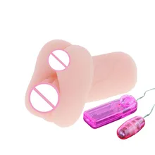 2016 New Realistic 537g Weight Big Male Masturbator Vibrator for Man Silicone Vagina Pussy Sex Doll Toys Sex Orgasm