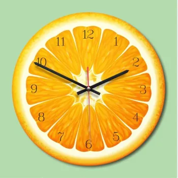 

DIY Wooden Wall Clocks 3D Acrylic Wall Watch Modern Design Wall Clock for Living Room reloj pared Orange/Blue Lime/Watermelon