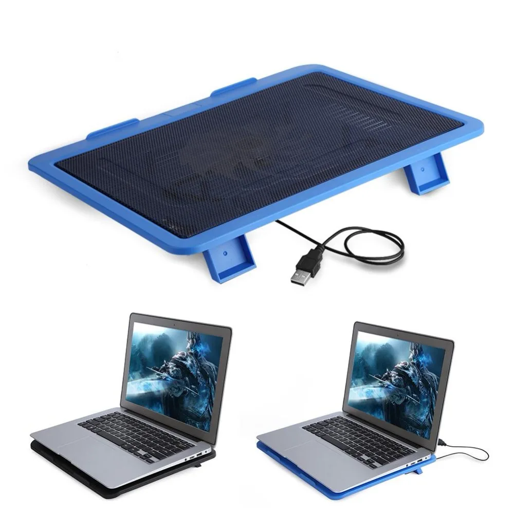 Universal Laptop Cooler Cooling Pad Base Big Fan USB Laptop Stand for