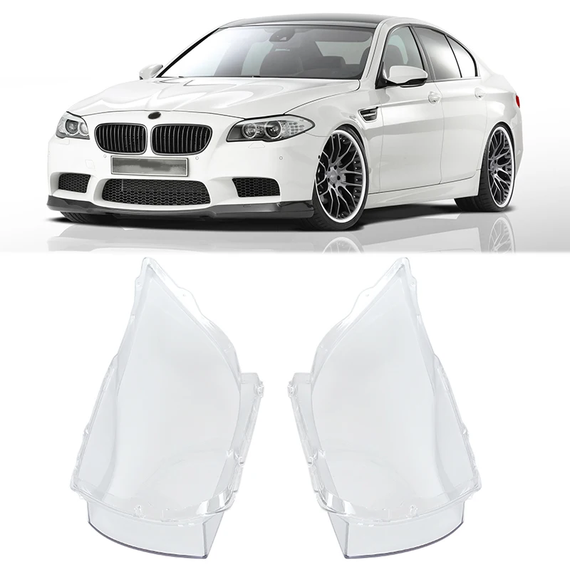 

New Left & Right Headlight Headlamp Clear Lenses Lens Clear Cover Coupe Convertible For BMW E90 2004-2007