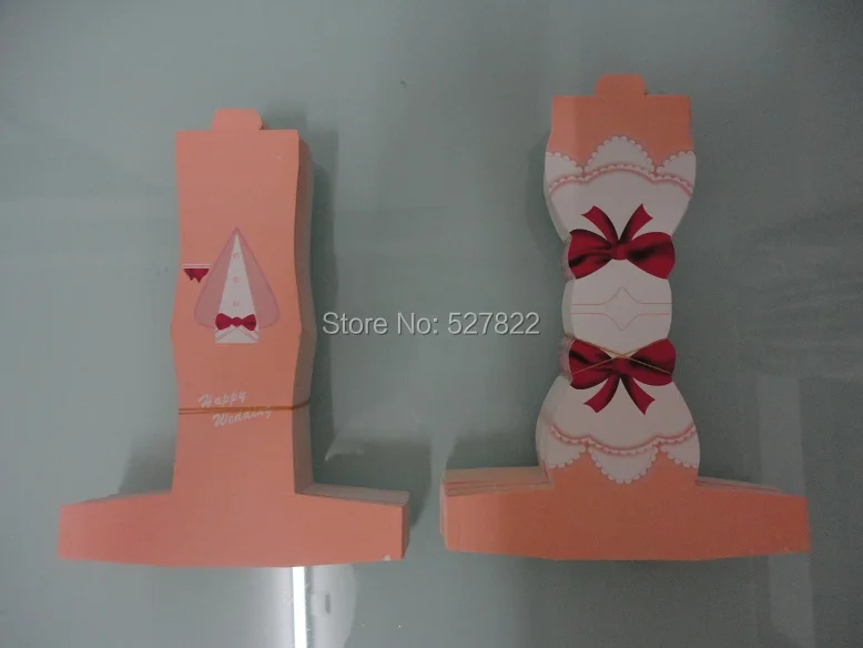 200pcs Bride and Groom Wedding Favor Boxes gift box candy box 