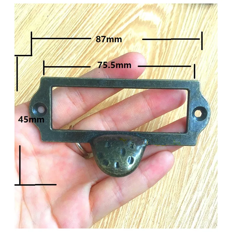 Bulk Vintage Alloy Kitchen Drawer Cabinet Door Handle Furniture Knobs